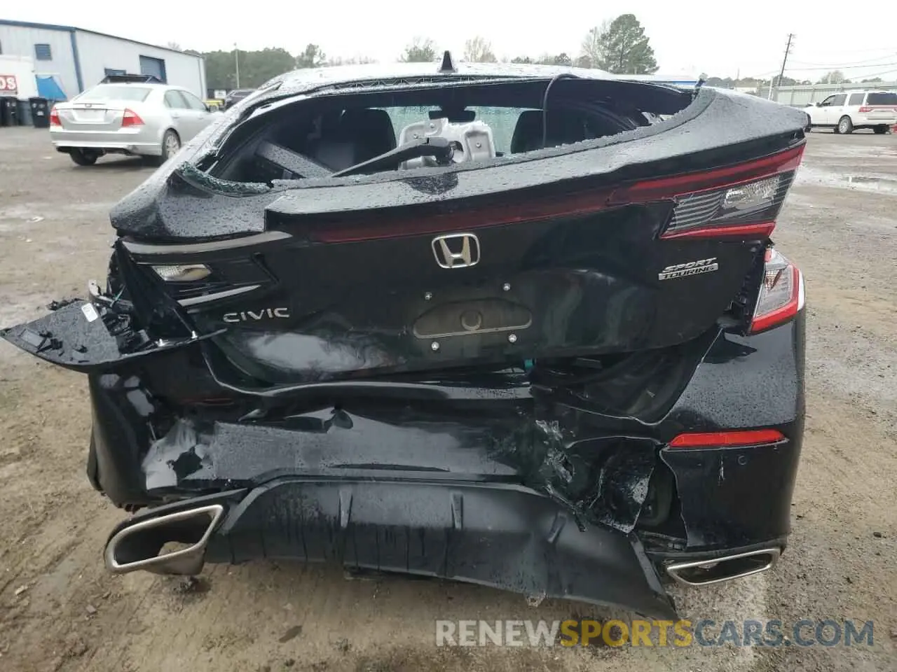 6 Photograph of a damaged car 19XFL1H83NE005791 HONDA CIVIC 2022
