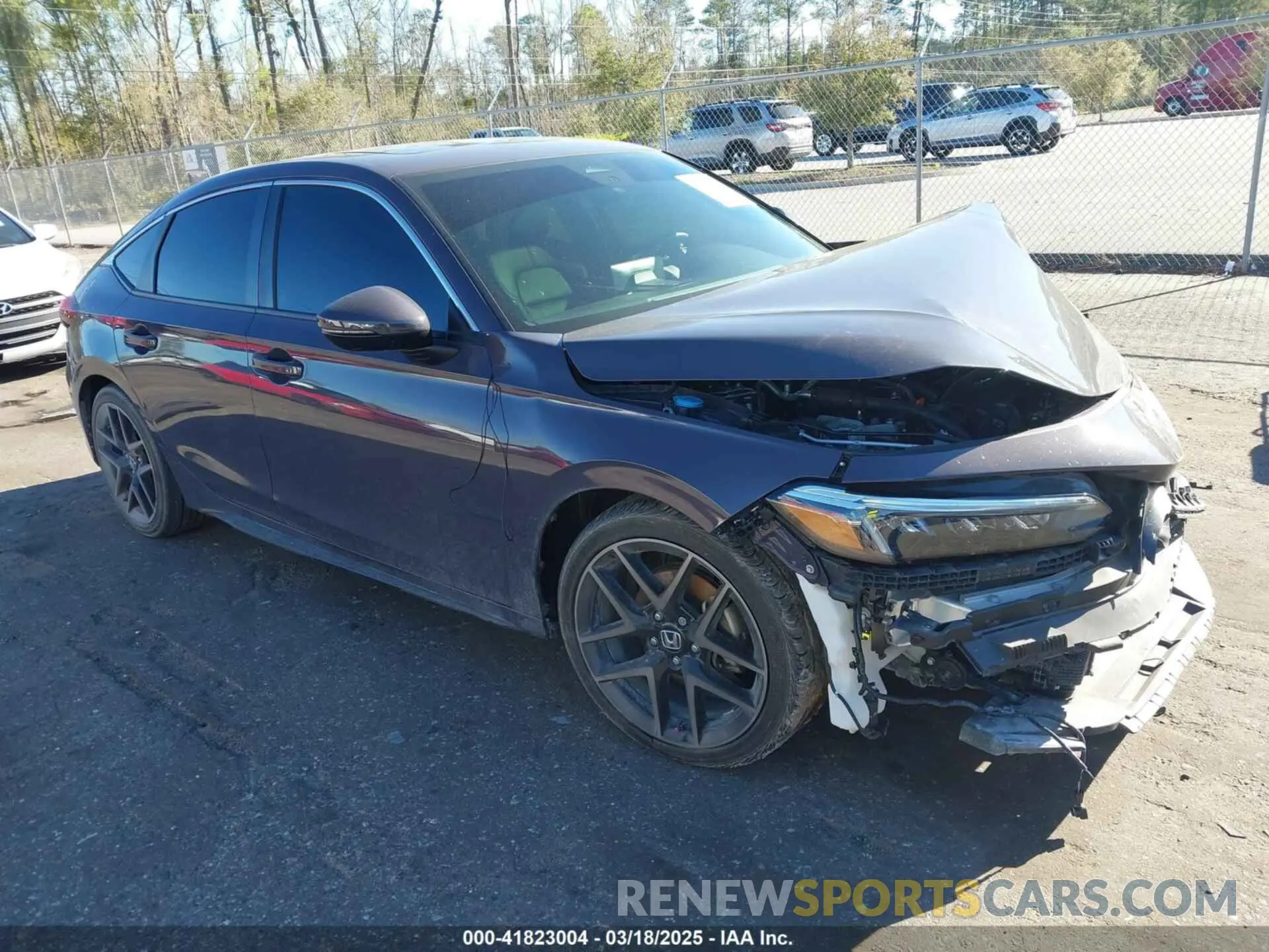 1 Photograph of a damaged car 19XFL1H83NE010893 HONDA CIVIC 2022