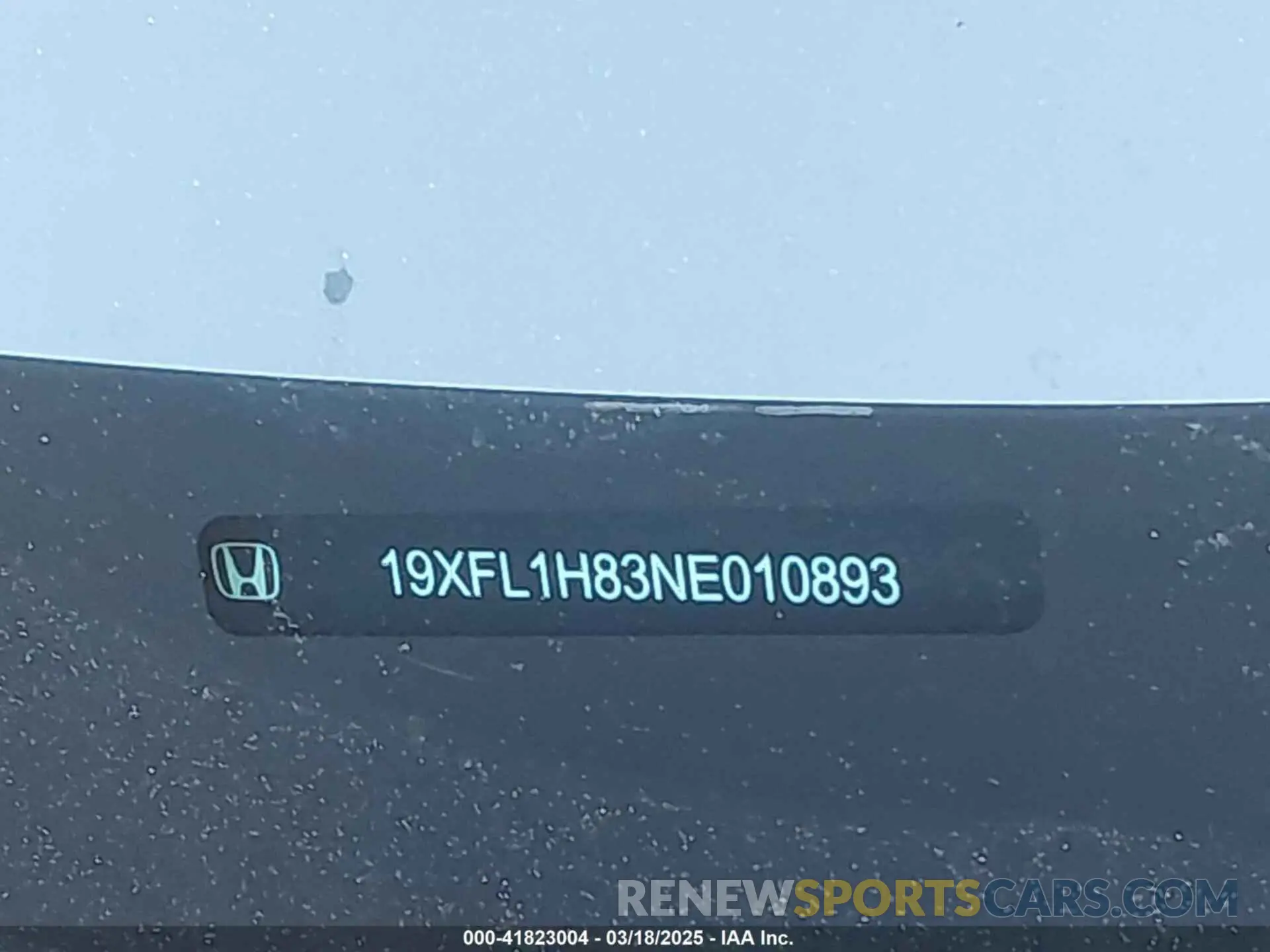 9 Photograph of a damaged car 19XFL1H83NE010893 HONDA CIVIC 2022