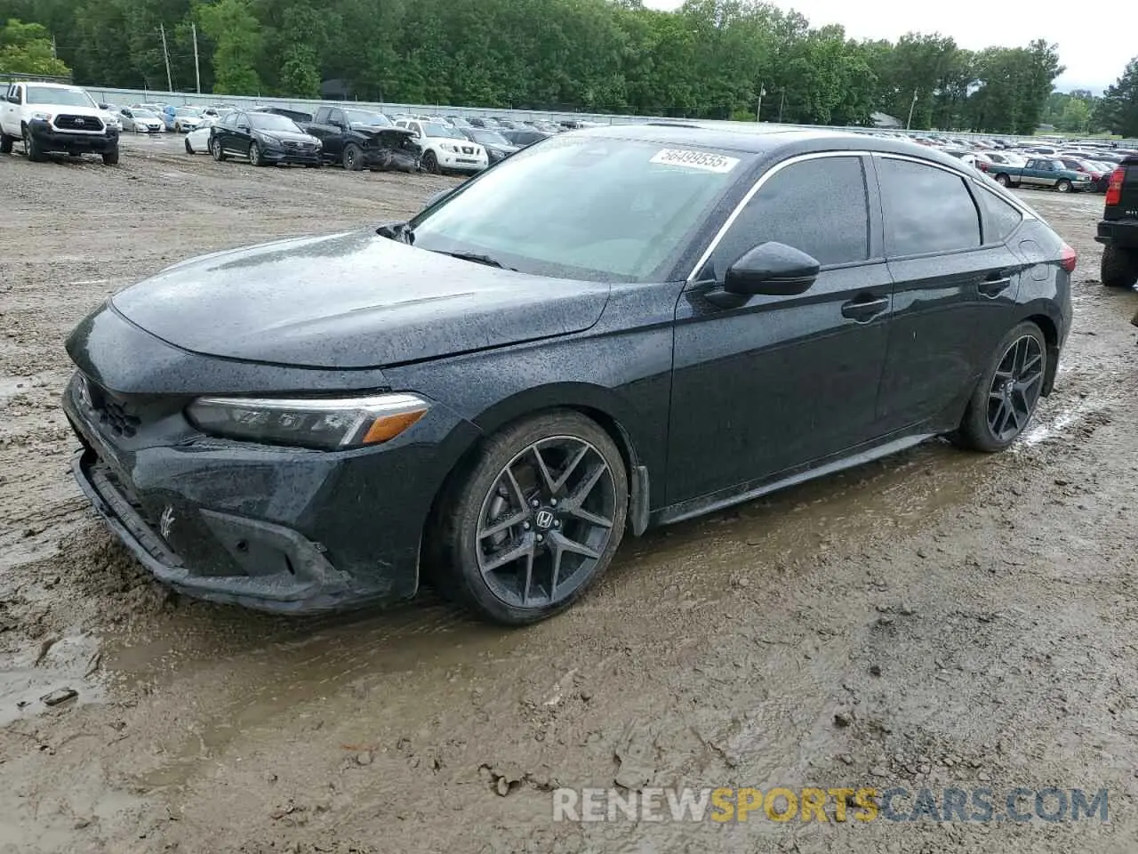 1 Photograph of a damaged car 19XFL1H83NE013759 HONDA CIVIC 2022