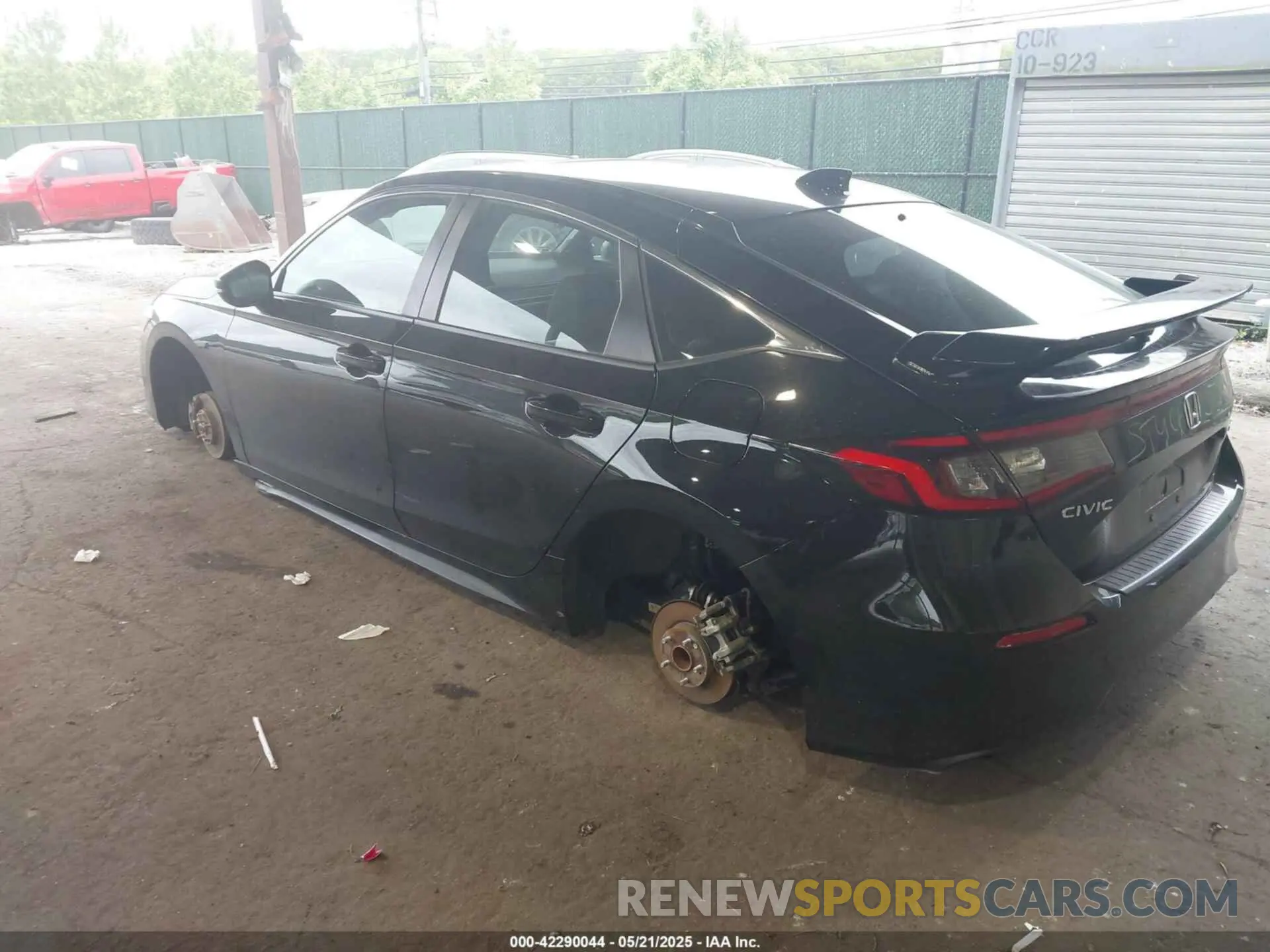 3 Photograph of a damaged car 19XFL1H84NE023409 HONDA CIVIC 2022