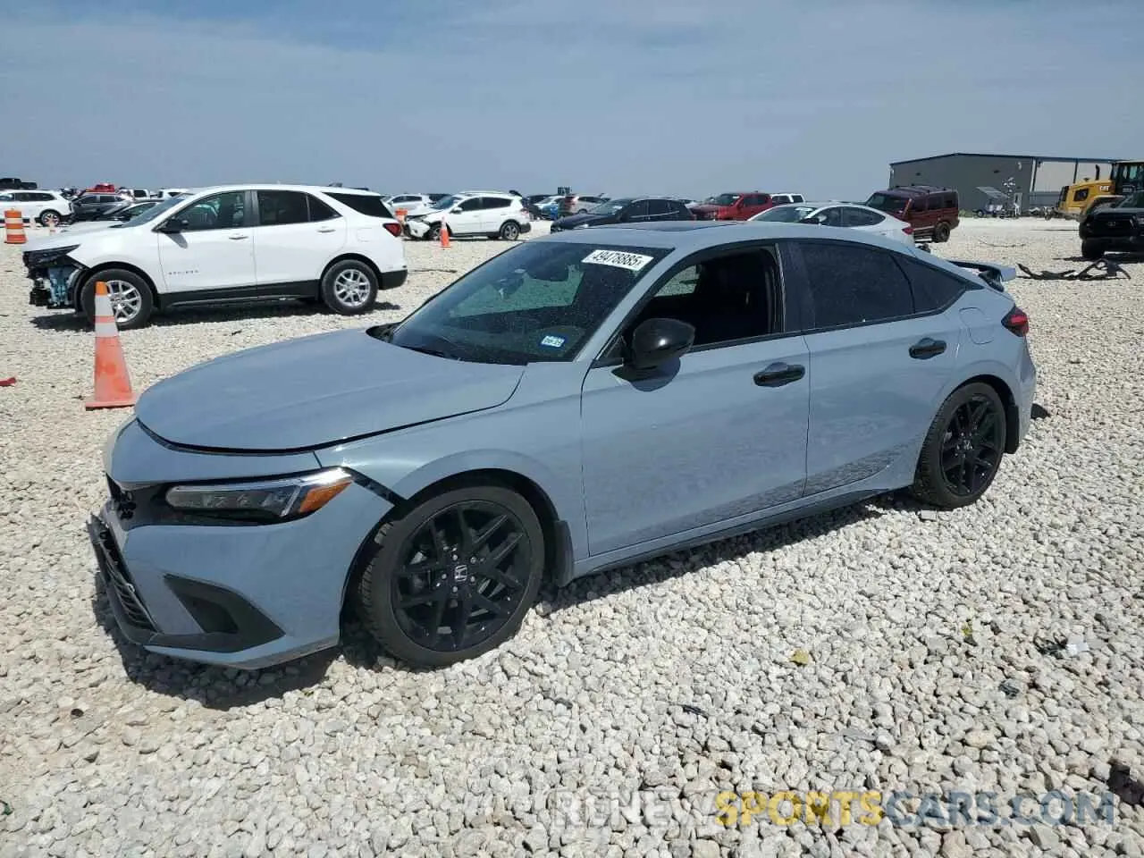 1 Photograph of a damaged car 19XFL1H85NE014797 HONDA CIVIC 2022