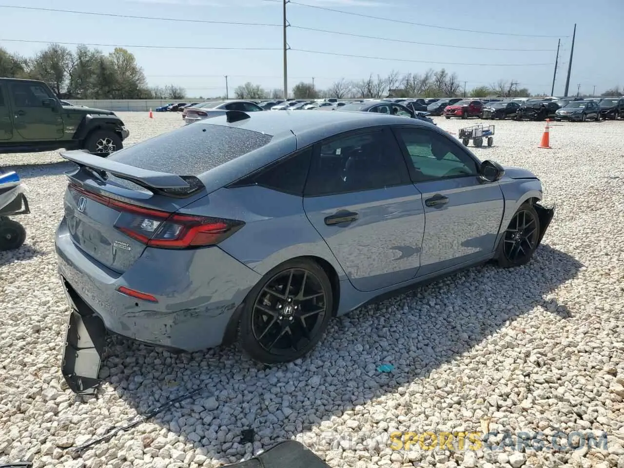 3 Photograph of a damaged car 19XFL1H85NE014797 HONDA CIVIC 2022