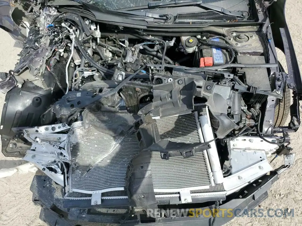 11 Photograph of a damaged car 19XFL1H85NE016212 HONDA CIVIC 2022