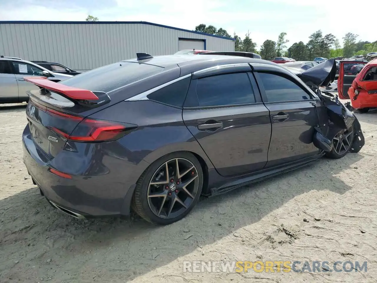 3 Photograph of a damaged car 19XFL1H85NE016212 HONDA CIVIC 2022