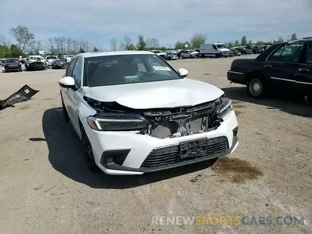13 Photograph of a damaged car 19XFL1H85NE024472 HONDA CIVIC 2022