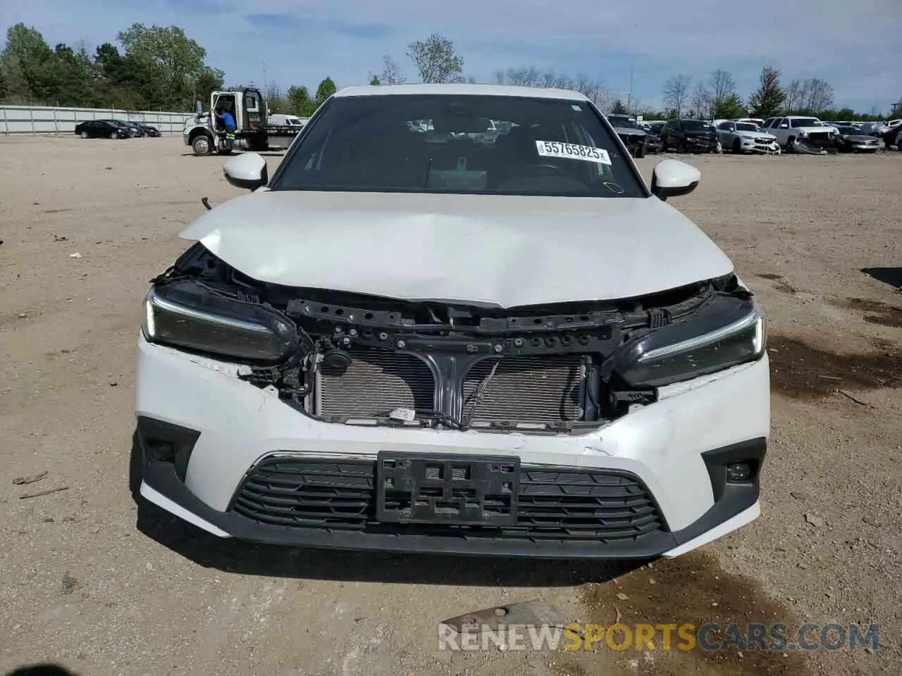 5 Photograph of a damaged car 19XFL1H85NE024472 HONDA CIVIC 2022