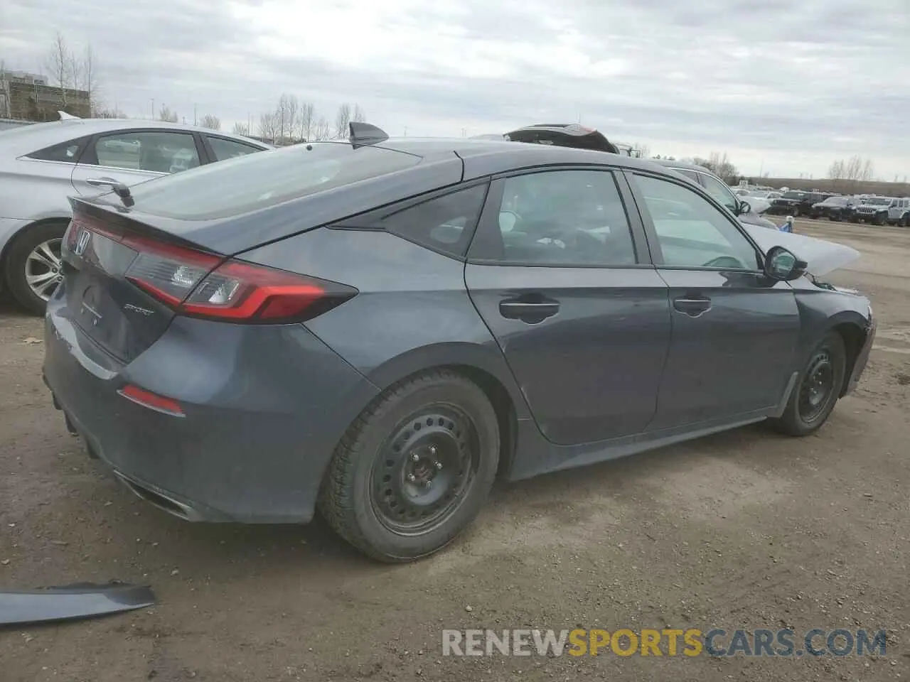 3 Photograph of a damaged car 19XFL1H85NE402077 HONDA CIVIC 2022
