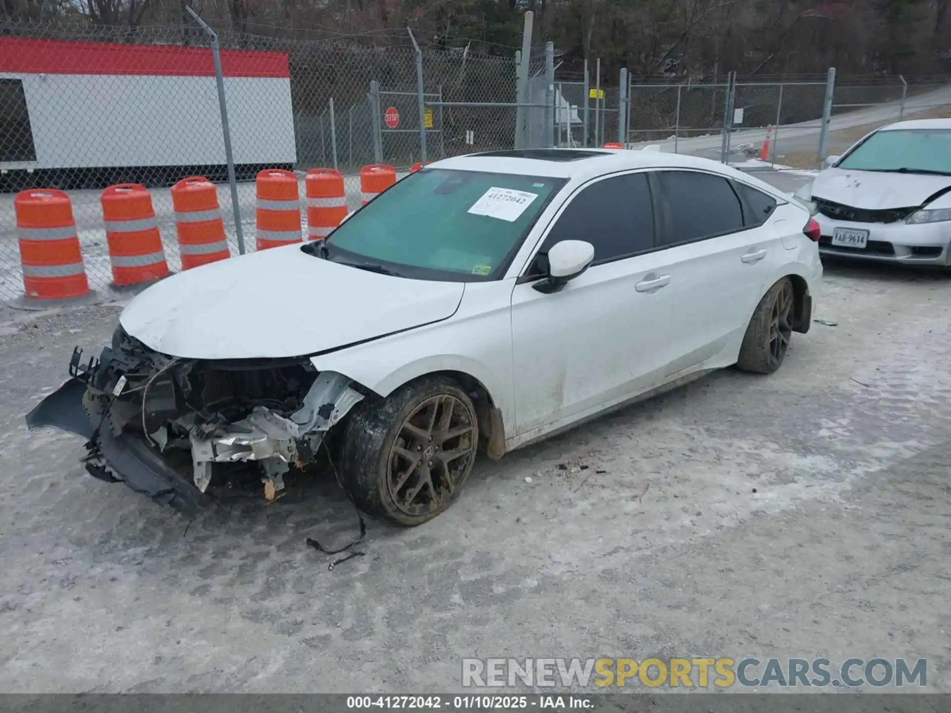 2 Photograph of a damaged car 19XFL1H86NE002903 HONDA CIVIC 2022