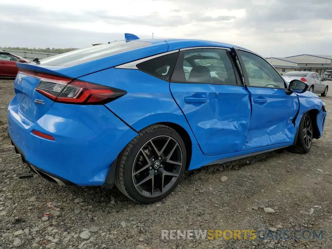 3 Photograph of a damaged car 19XFL1H86NE003792 HONDA CIVIC 2022
