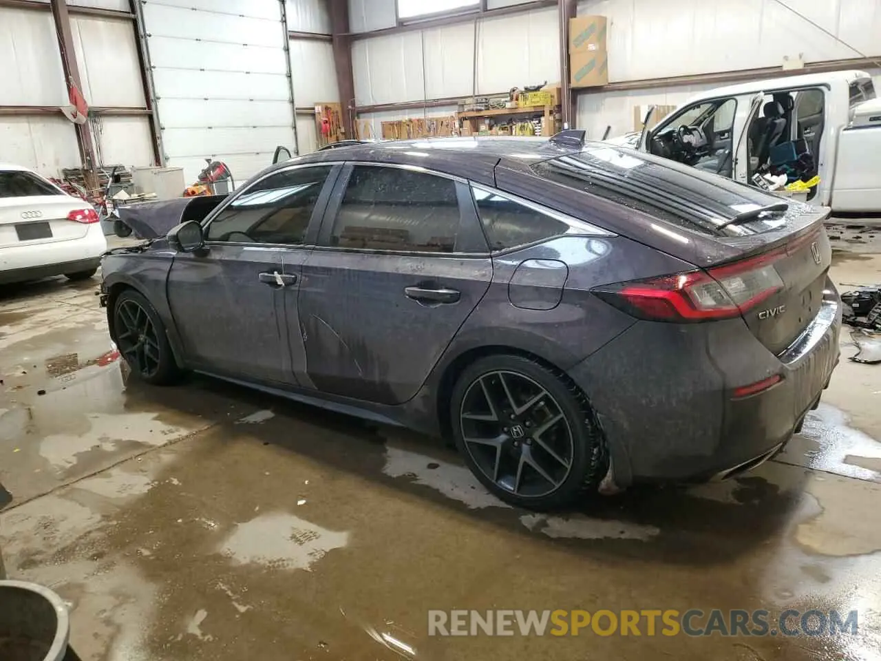 2 Photograph of a damaged car 19XFL1H86NE401519 HONDA CIVIC 2022