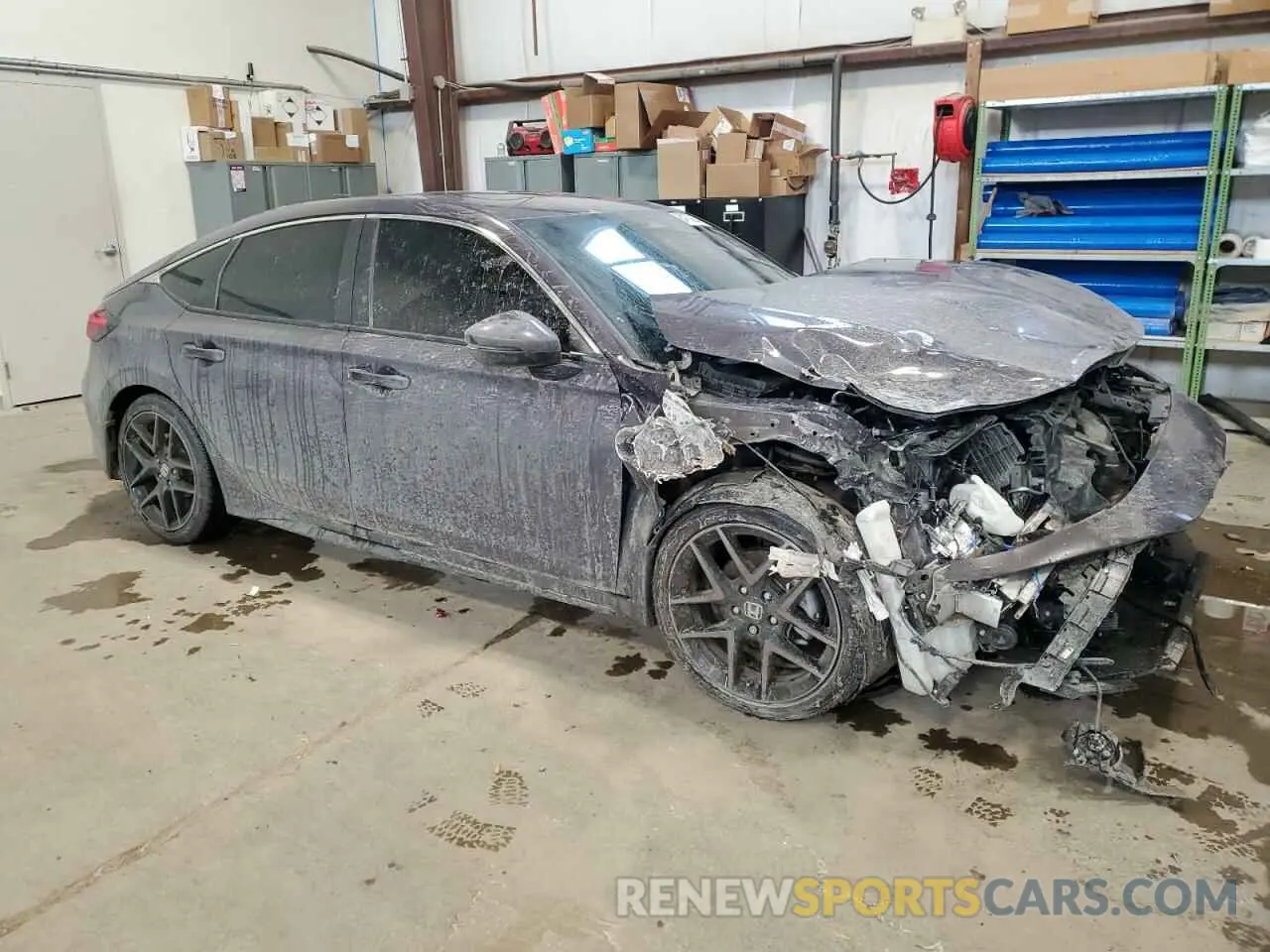 4 Photograph of a damaged car 19XFL1H86NE401519 HONDA CIVIC 2022