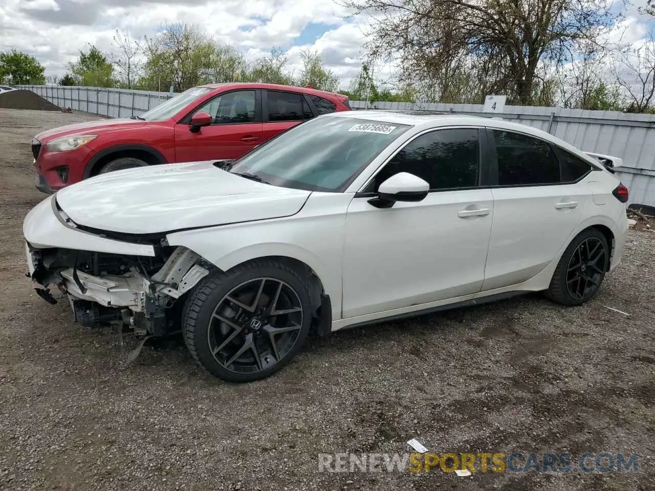 1 Photograph of a damaged car 19XFL1H86NE401844 HONDA CIVIC 2022