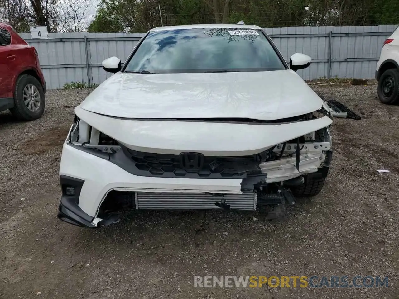 5 Photograph of a damaged car 19XFL1H86NE401844 HONDA CIVIC 2022
