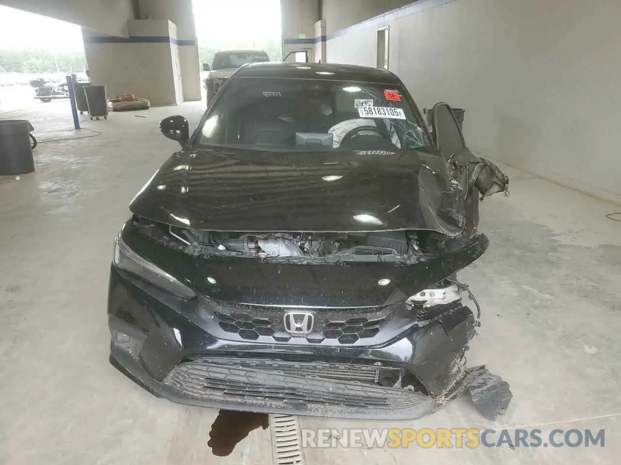 5 Photograph of a damaged car 19XFL1H87NE001601 HONDA CIVIC 2022
