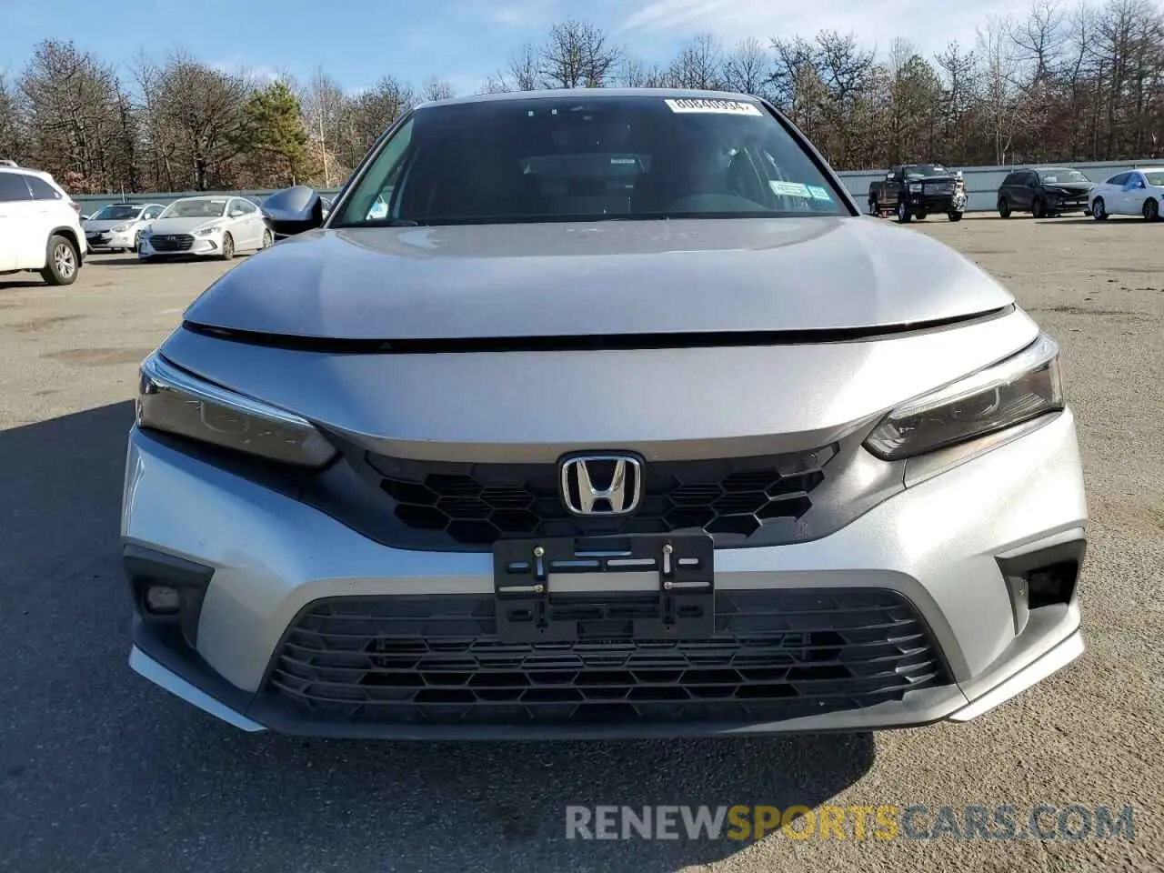 5 Photograph of a damaged car 19XFL1H87NE002070 HONDA CIVIC 2022