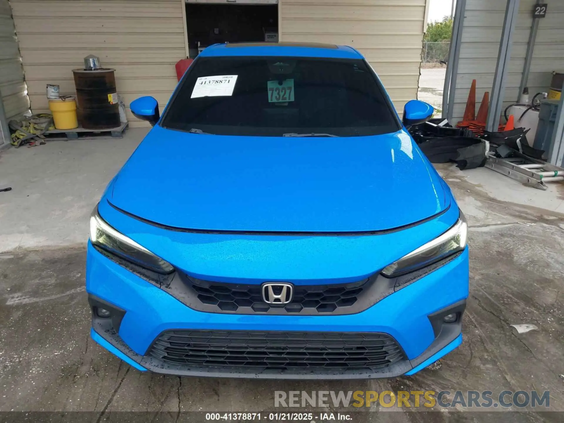 13 Photograph of a damaged car 19XFL1H87NE012338 HONDA CIVIC 2022