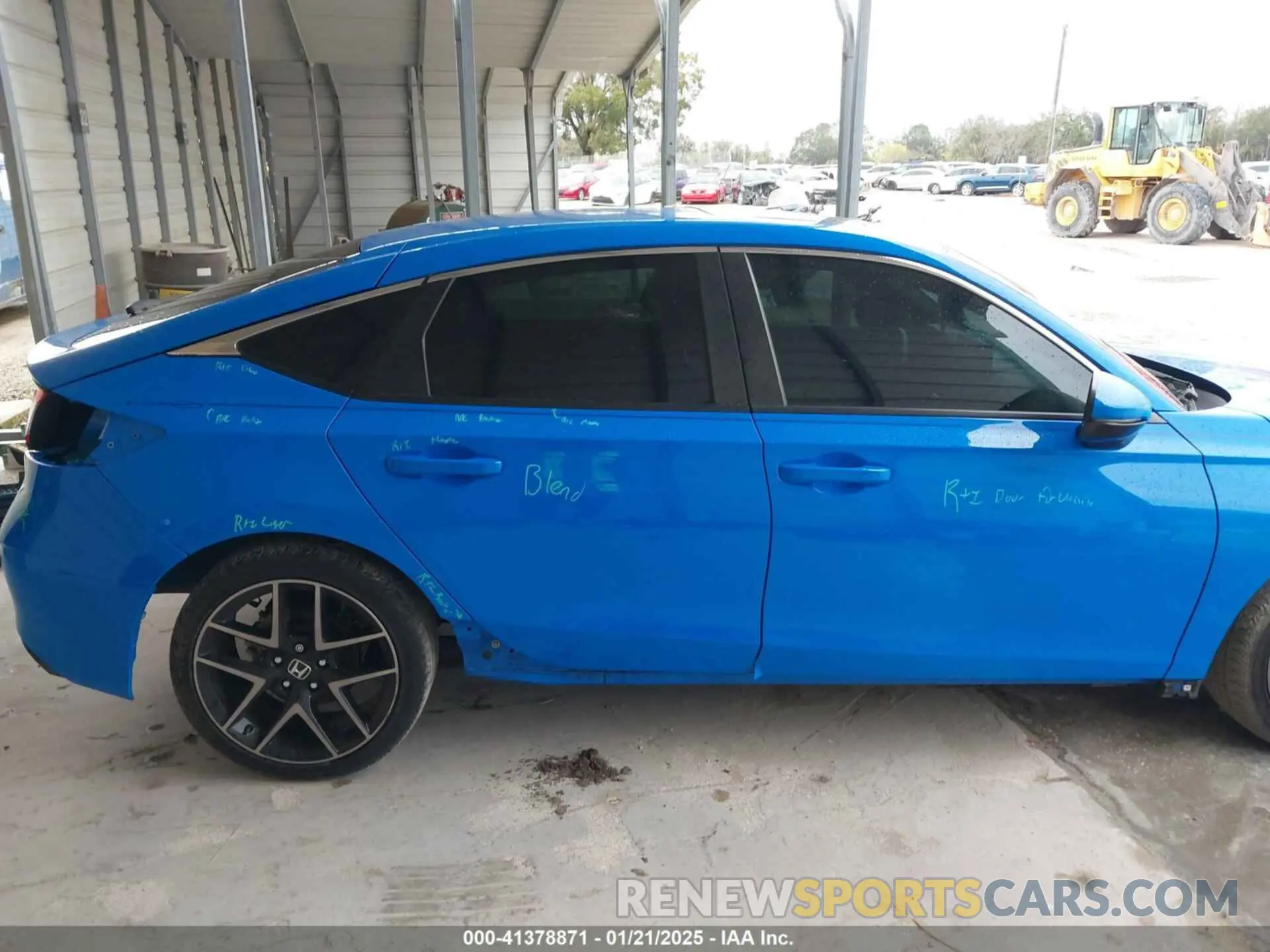 14 Photograph of a damaged car 19XFL1H87NE012338 HONDA CIVIC 2022