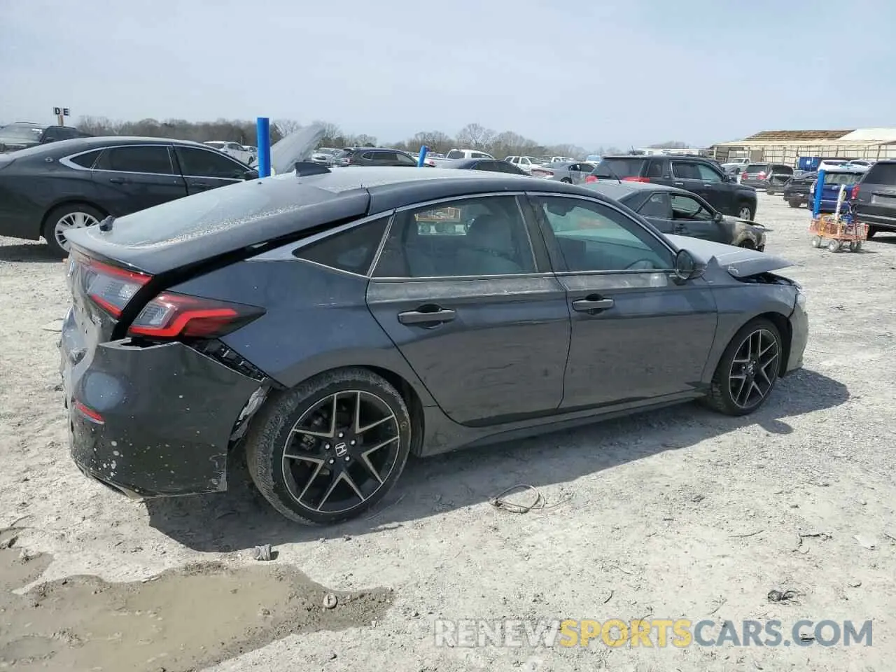 3 Photograph of a damaged car 19XFL1H88NE000750 HONDA CIVIC 2022