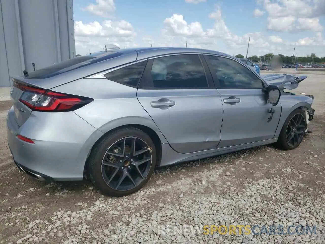 3 Photograph of a damaged car 19XFL1H88NE006029 HONDA CIVIC 2022