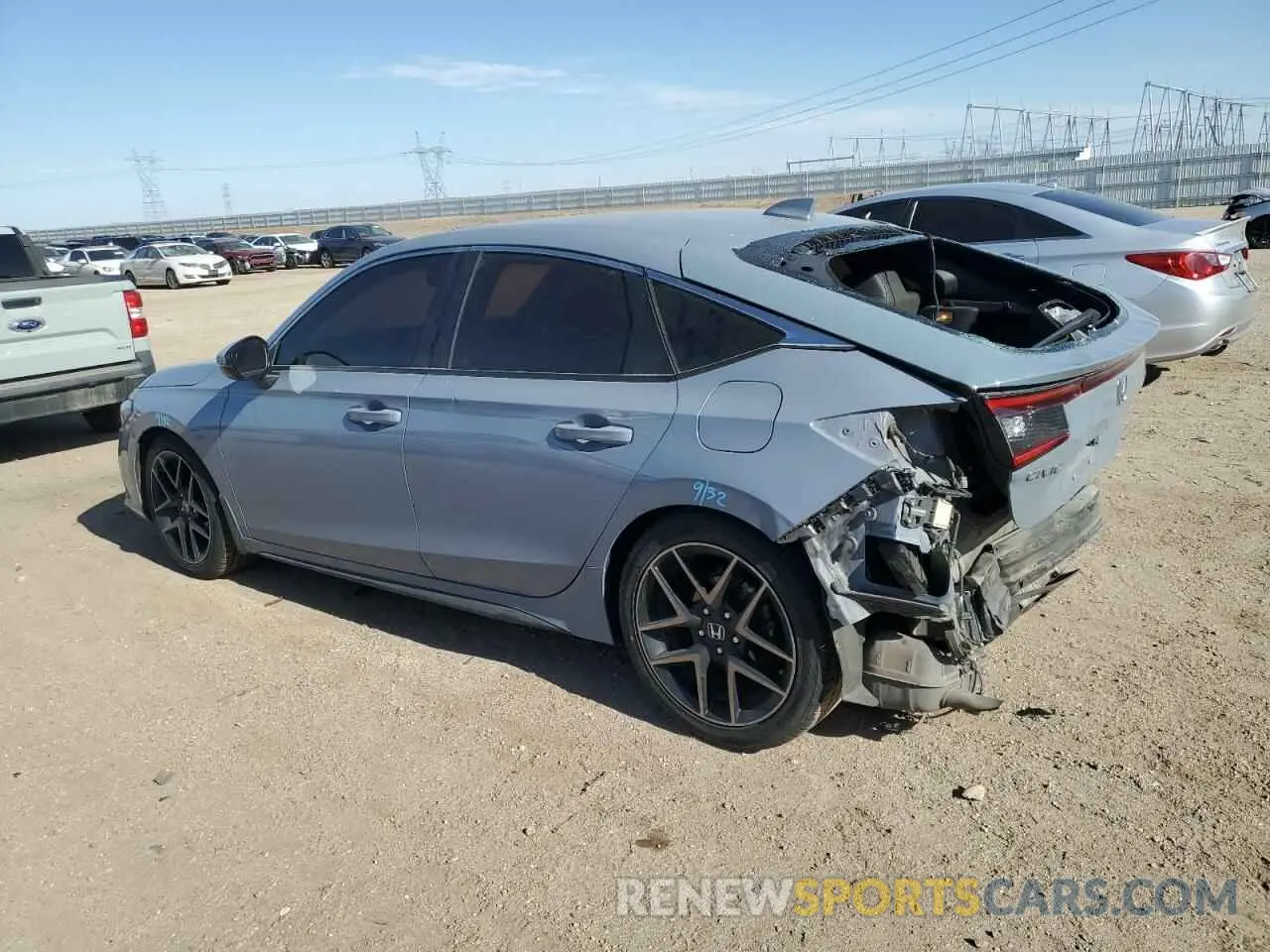 2 Photograph of a damaged car 19XFL1H88NE016351 HONDA CIVIC 2022