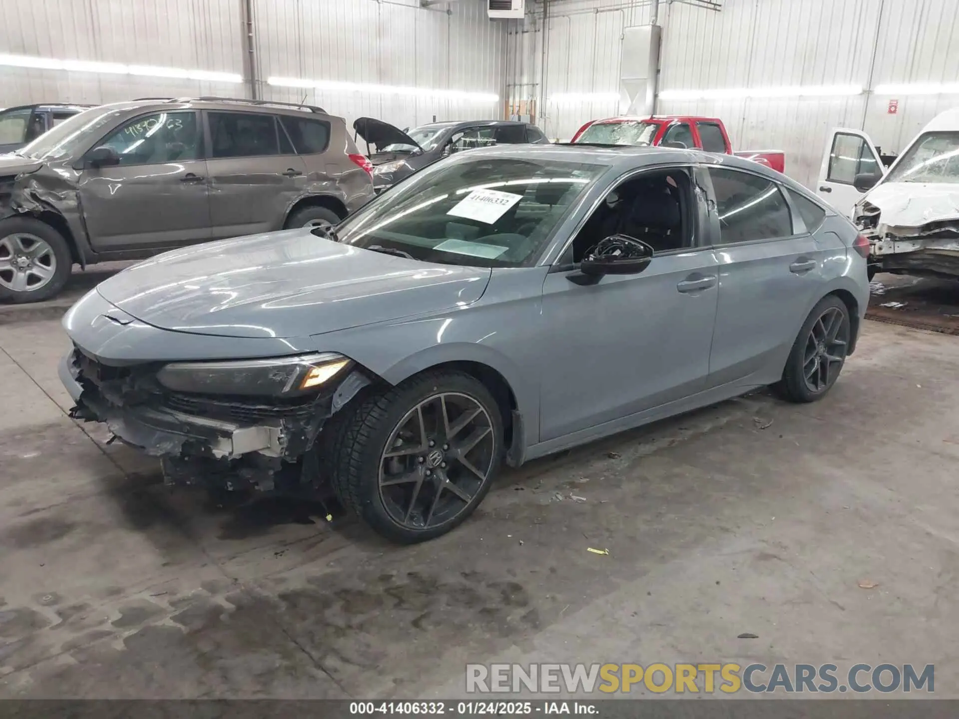 2 Photograph of a damaged car 19XFL1H88NE023719 HONDA CIVIC 2022