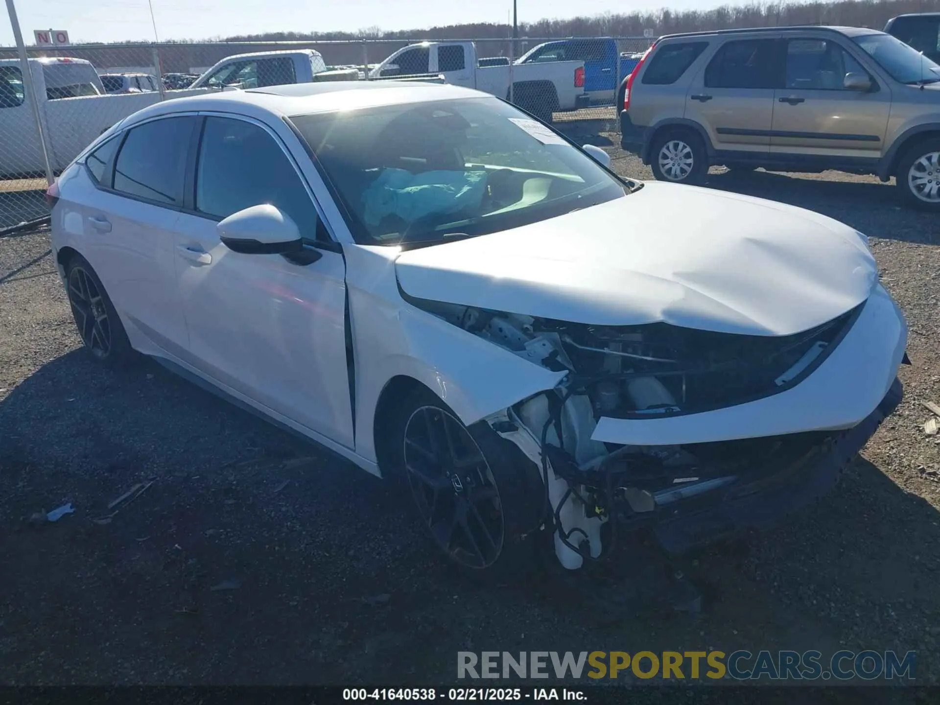 1 Photograph of a damaged car 19XFL1H89NE001521 HONDA CIVIC 2022