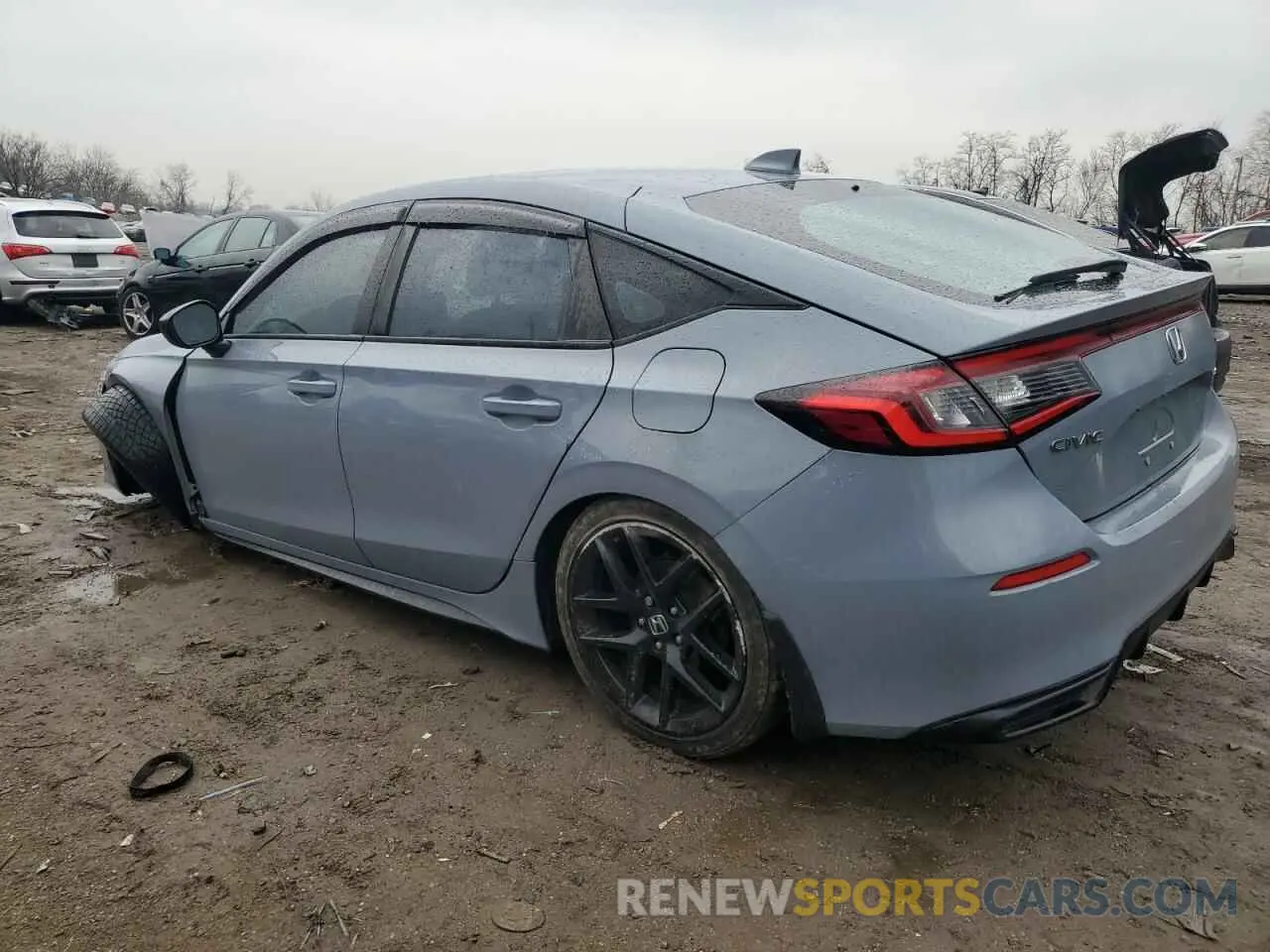 2 Photograph of a damaged car 19XFL2G86NE000866 HONDA CIVIC 2022