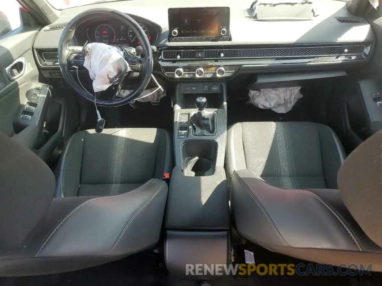 8 Photograph of a damaged car 19XFL2G87NE000388 HONDA CIVIC 2022
