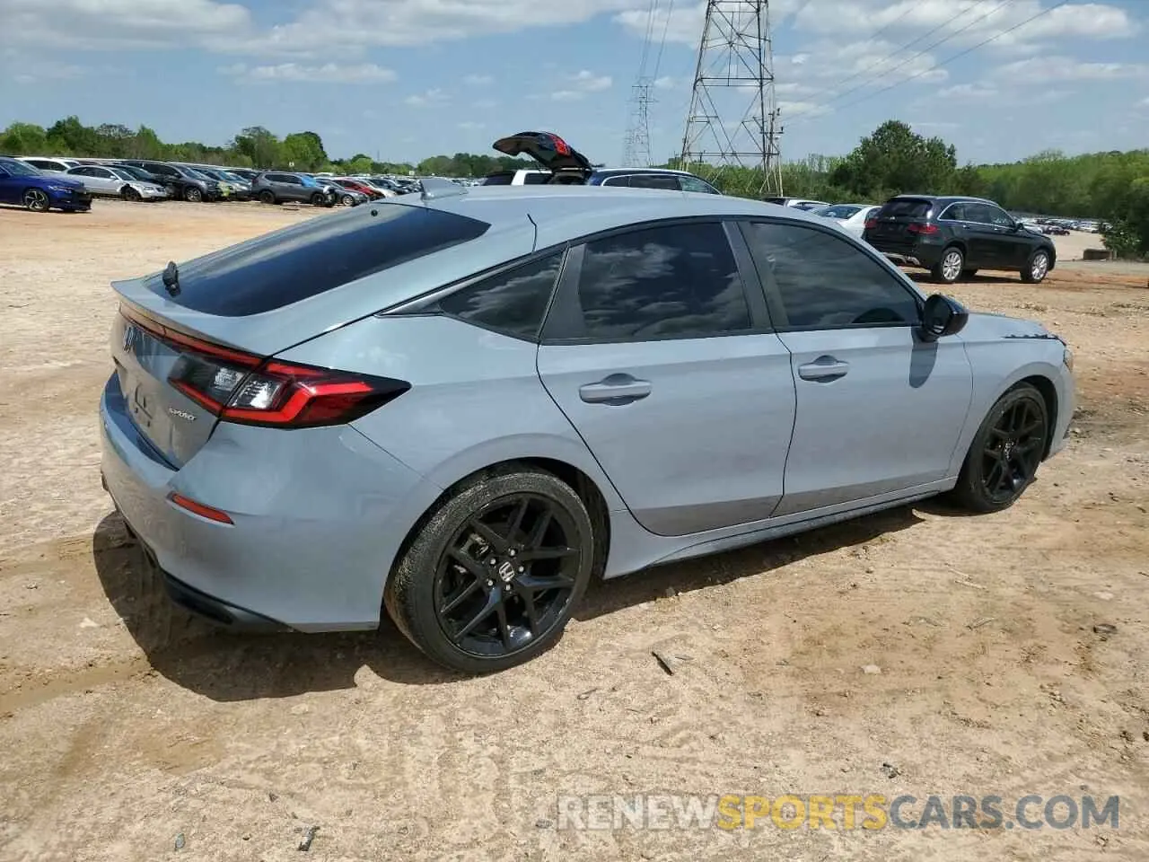 3 Photograph of a damaged car 19XFL2G8XNE010431 HONDA CIVIC 2022
