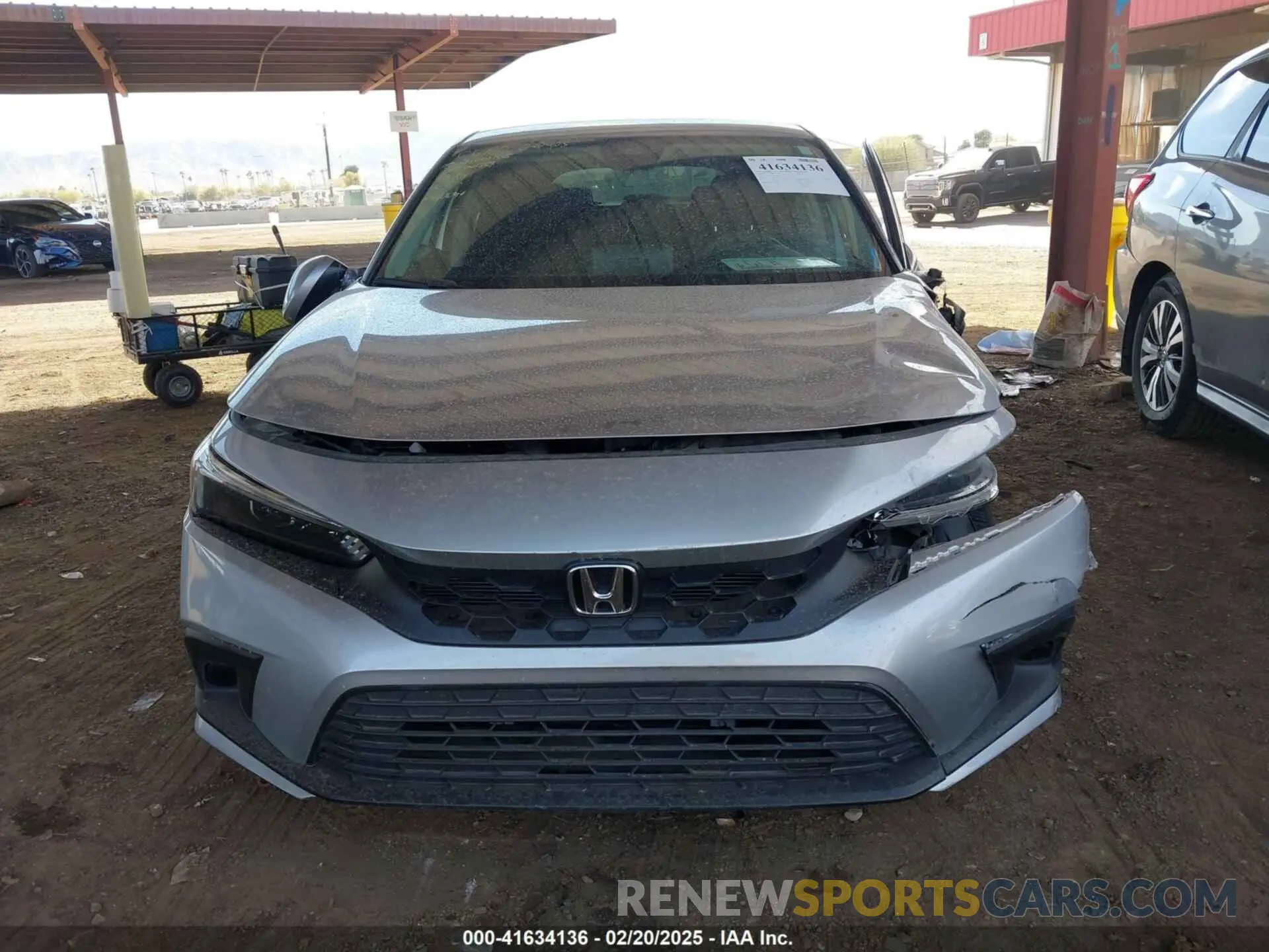 6 Photograph of a damaged car 19XFL2H51NE001363 HONDA CIVIC 2022