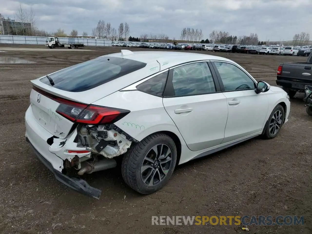 3 Photograph of a damaged car 19XFL2H53NE400274 HONDA CIVIC 2022