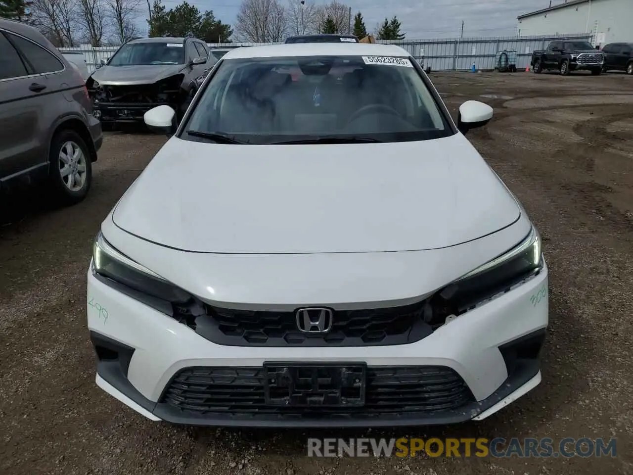 5 Photograph of a damaged car 19XFL2H53NE400274 HONDA CIVIC 2022