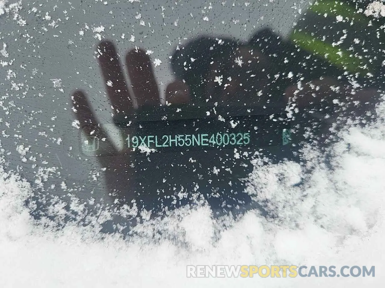 12 Photograph of a damaged car 19XFL2H55NE400325 HONDA CIVIC 2022