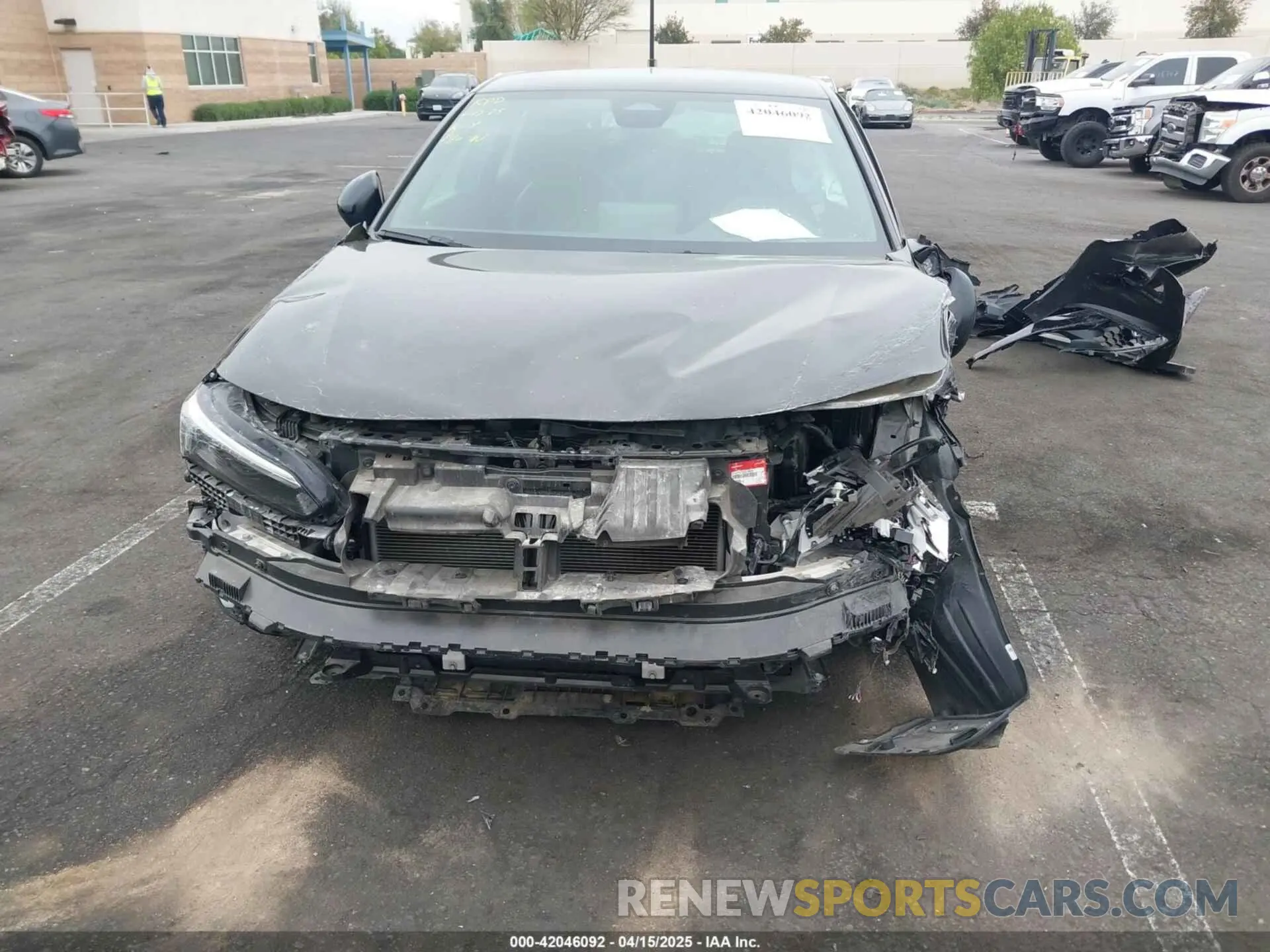 12 Photograph of a damaged car 19XFL2H80NE002546 HONDA CIVIC 2022