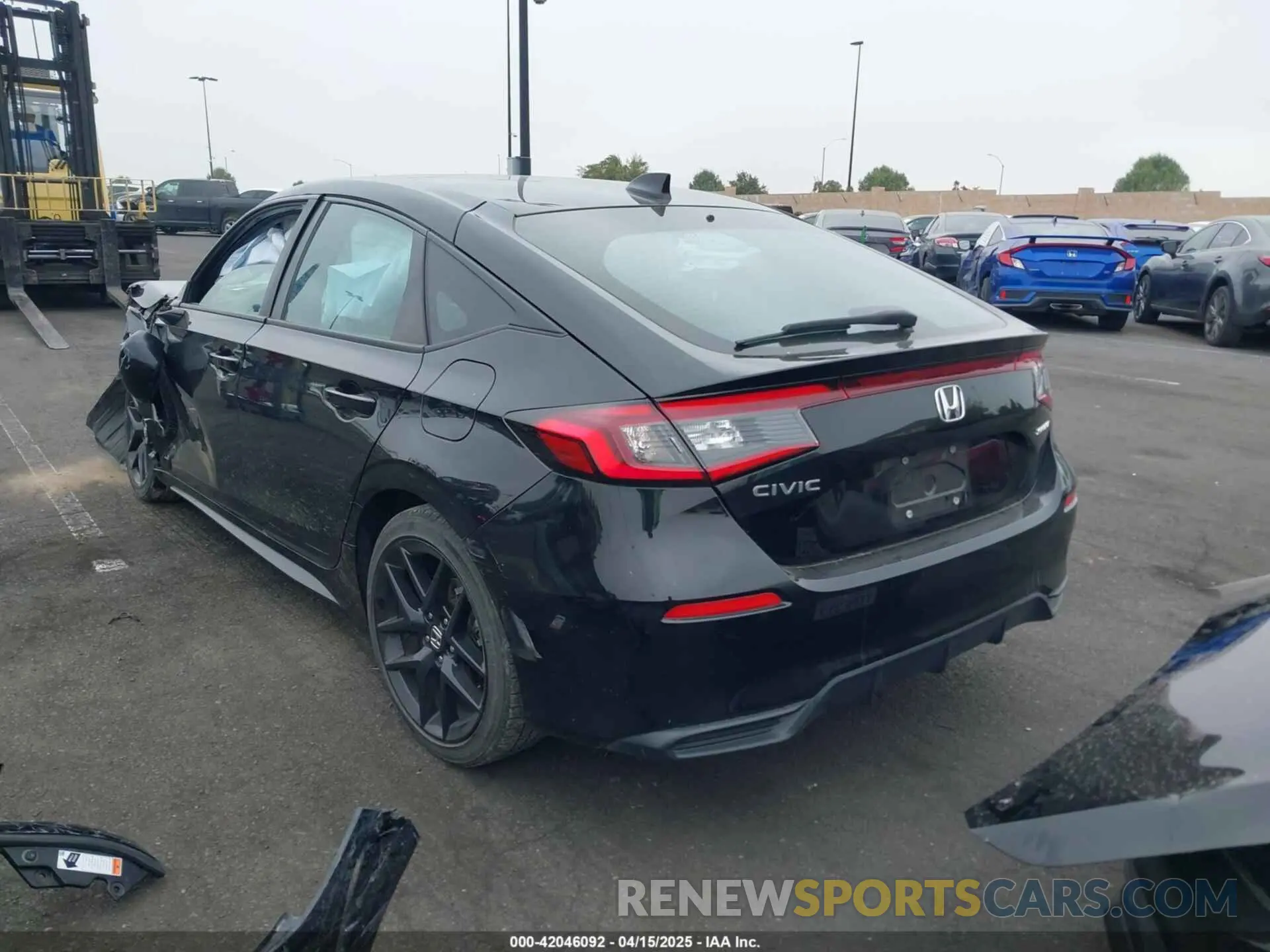 14 Photograph of a damaged car 19XFL2H80NE002546 HONDA CIVIC 2022