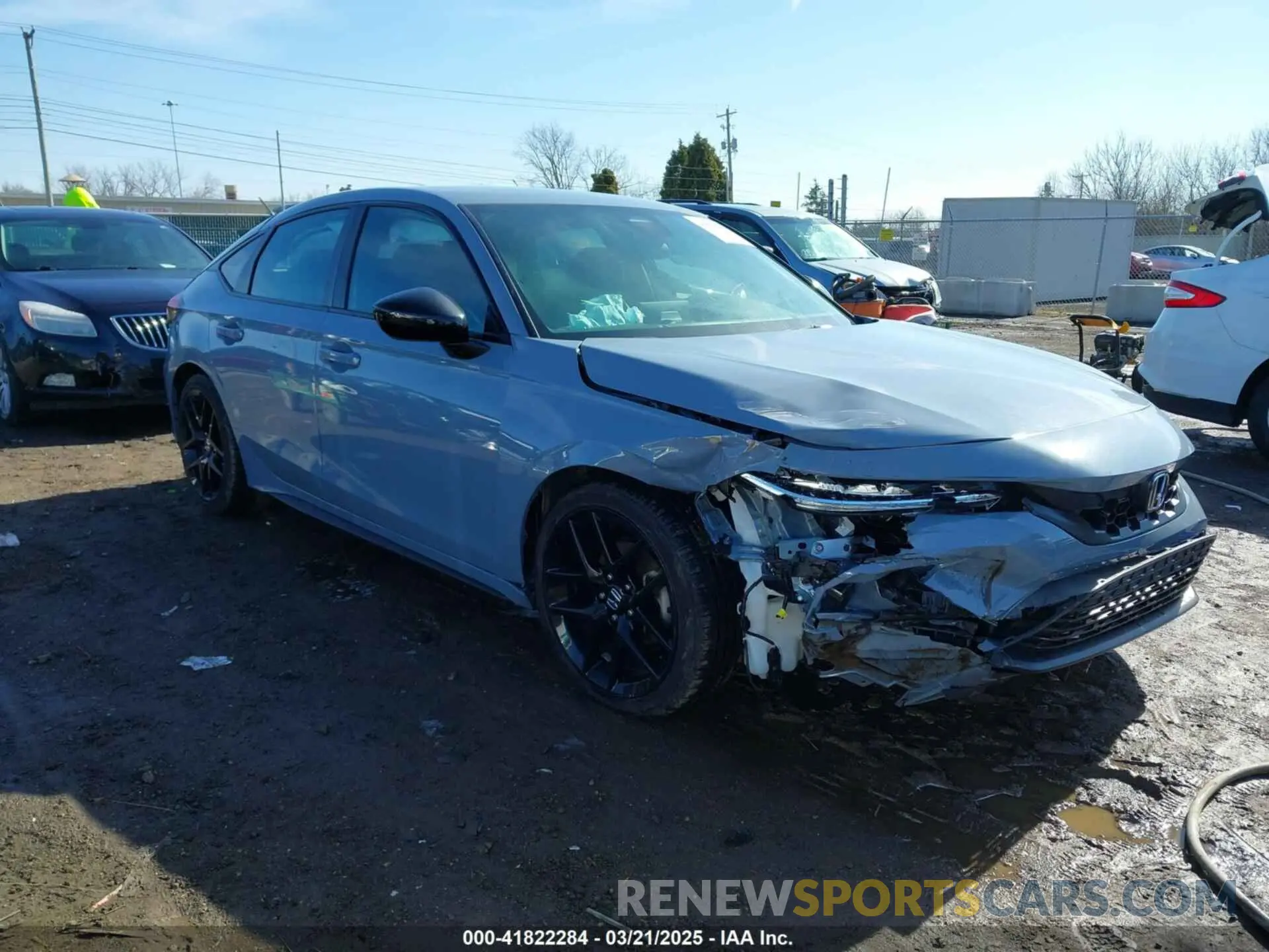 1 Photograph of a damaged car 19XFL2H80NE011442 HONDA CIVIC 2022