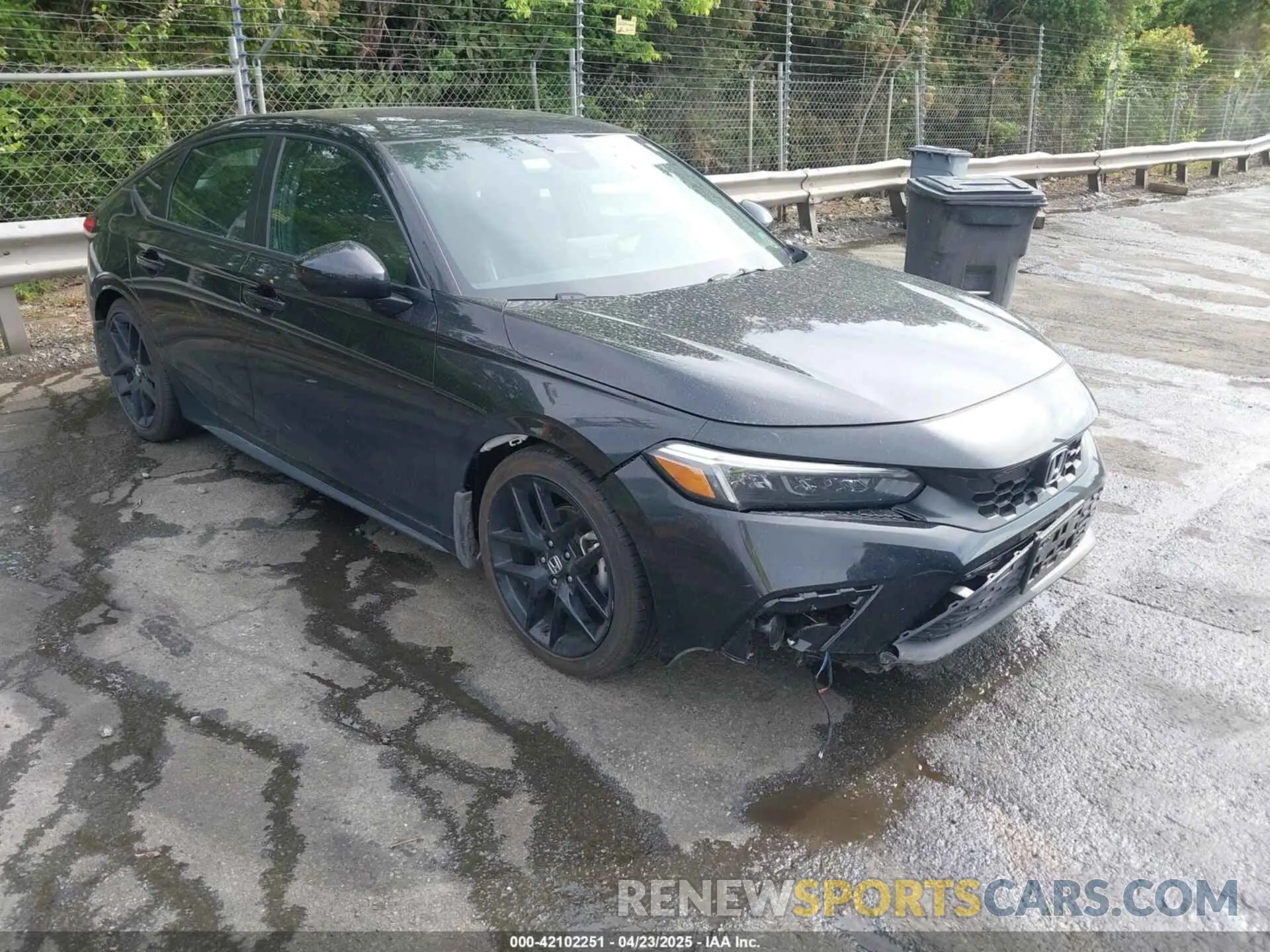 1 Photograph of a damaged car 19XFL2H80NE013353 HONDA CIVIC 2022