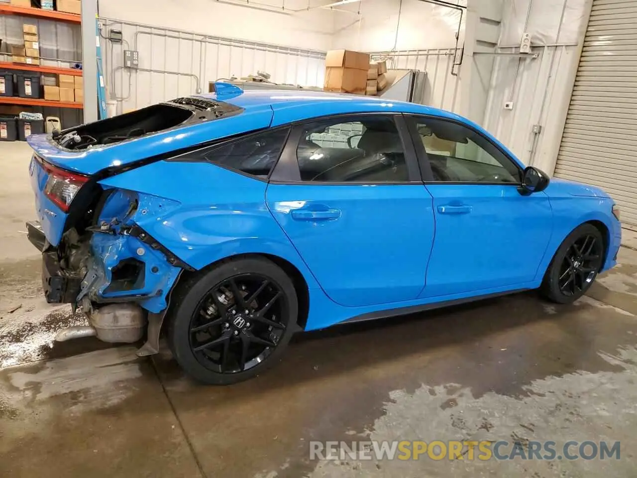 3 Photograph of a damaged car 19XFL2H80NE015037 HONDA CIVIC 2022