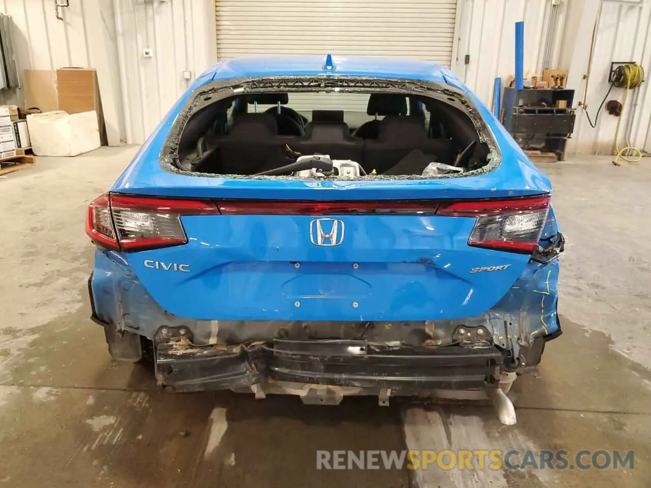 6 Photograph of a damaged car 19XFL2H80NE015037 HONDA CIVIC 2022