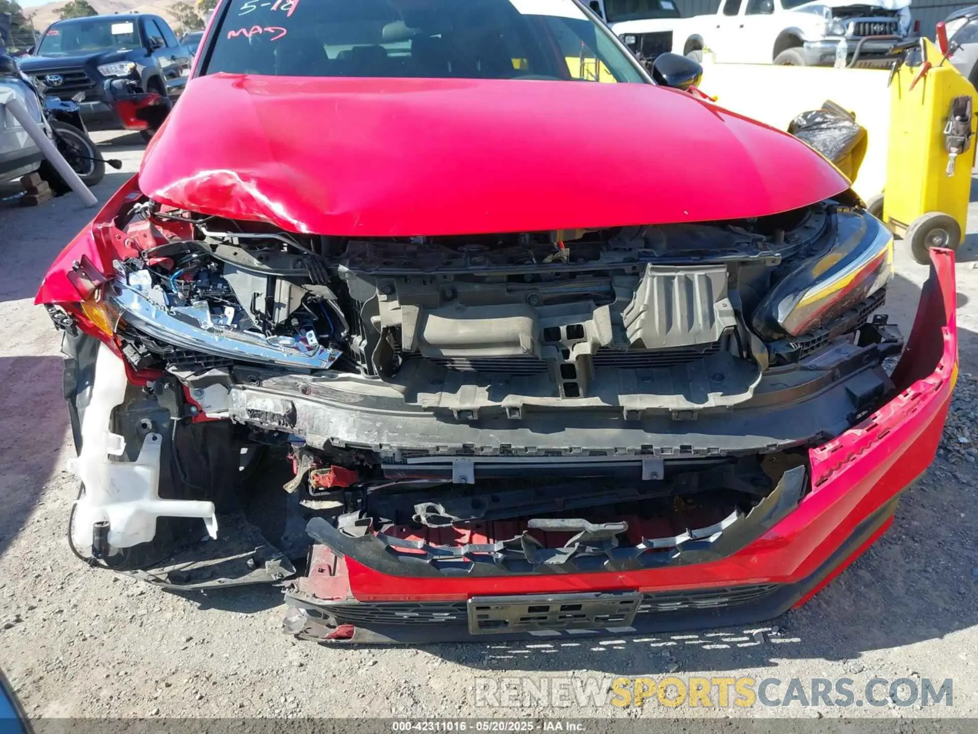 6 Photograph of a damaged car 19XFL2H81NE006251 HONDA CIVIC 2022