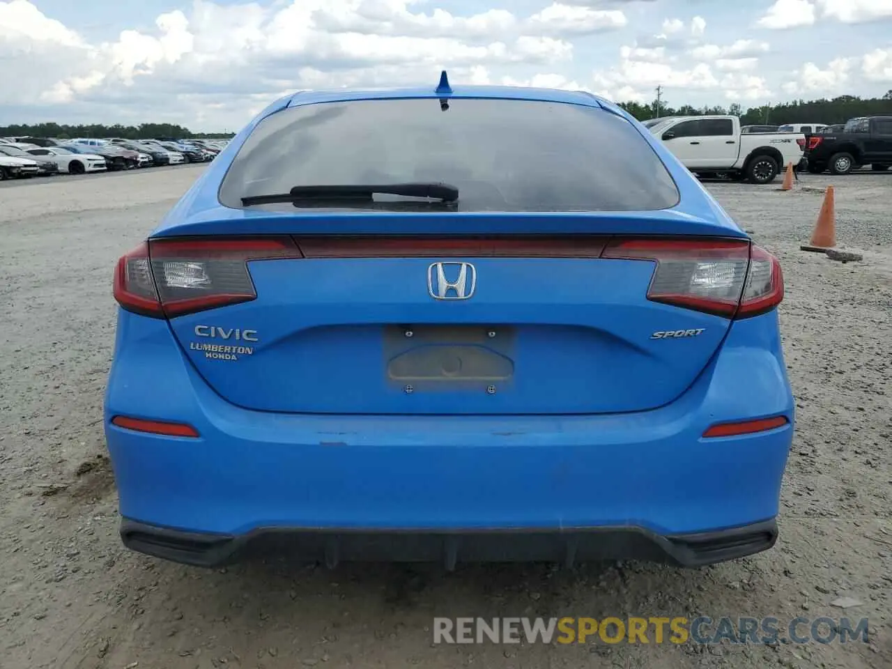 6 Photograph of a damaged car 19XFL2H81NE007982 HONDA CIVIC 2022