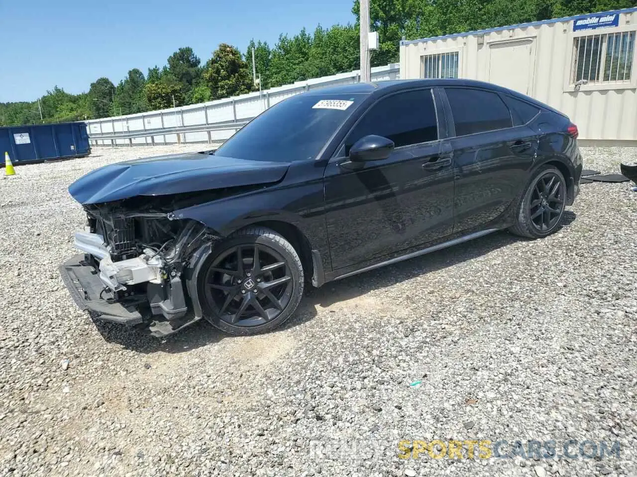 1 Photograph of a damaged car 19XFL2H82NE003648 HONDA CIVIC 2022