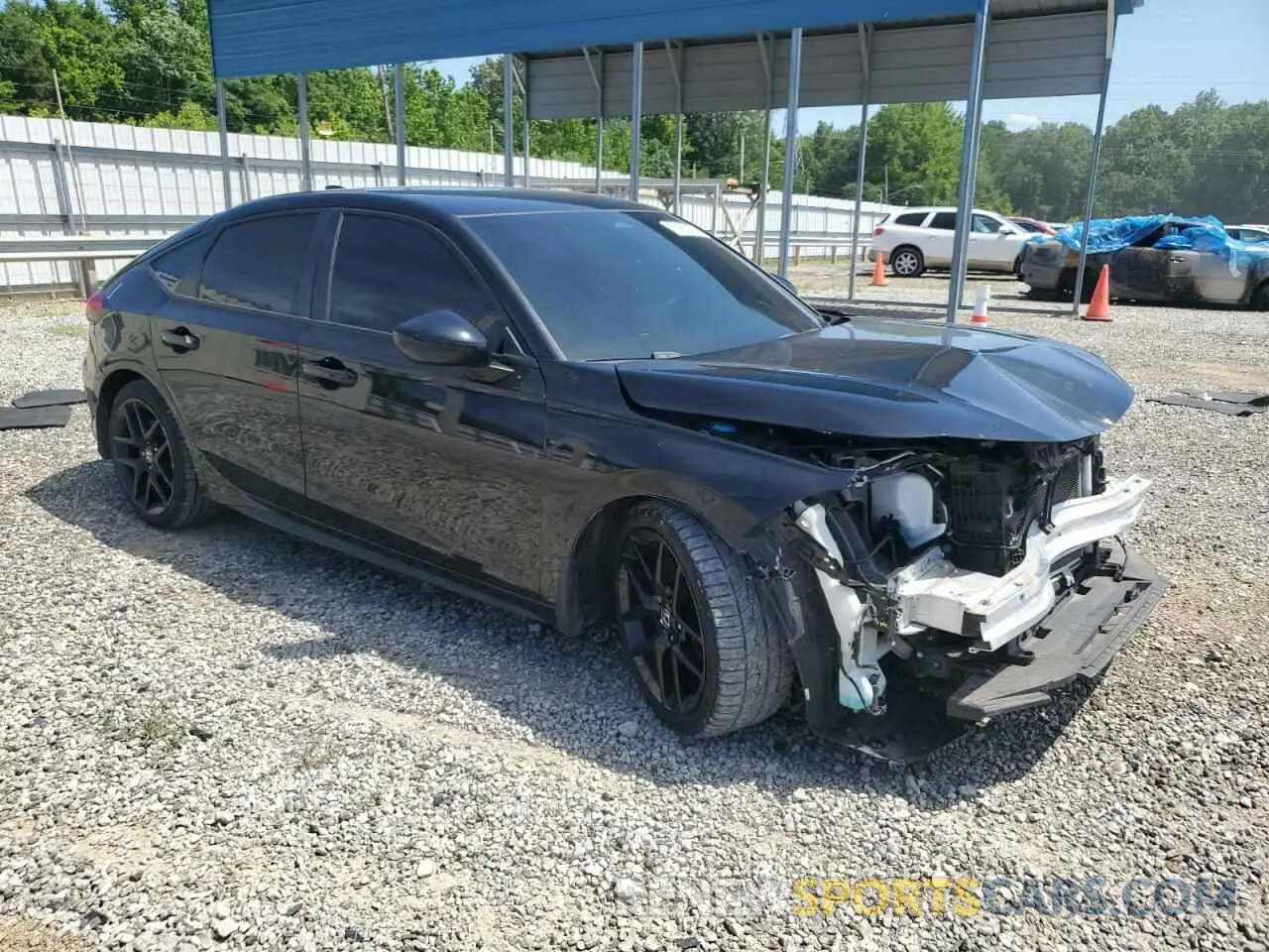 4 Photograph of a damaged car 19XFL2H82NE003648 HONDA CIVIC 2022