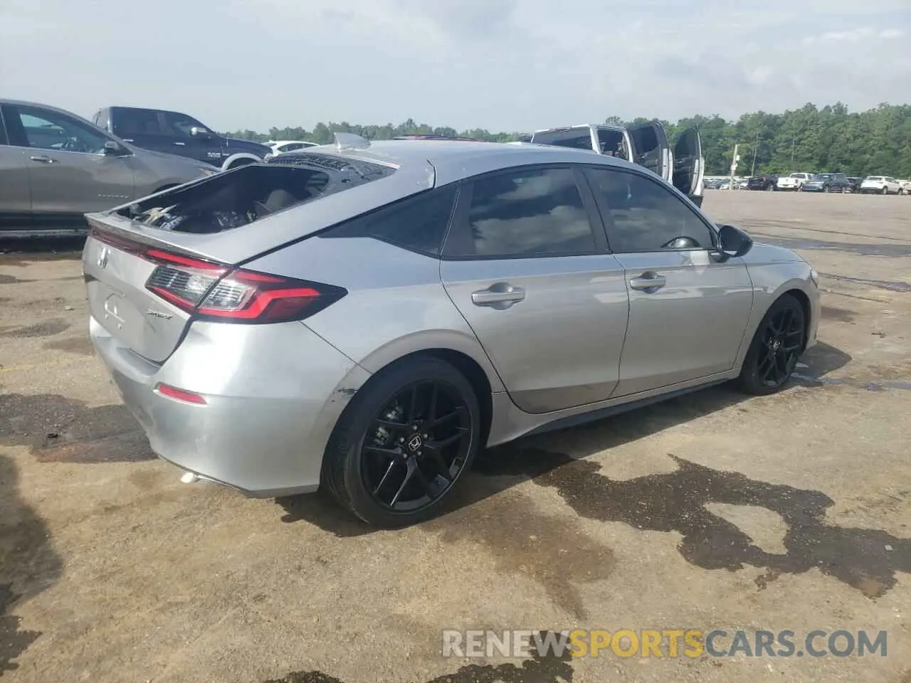 3 Photograph of a damaged car 19XFL2H82NE004556 HONDA CIVIC 2022
