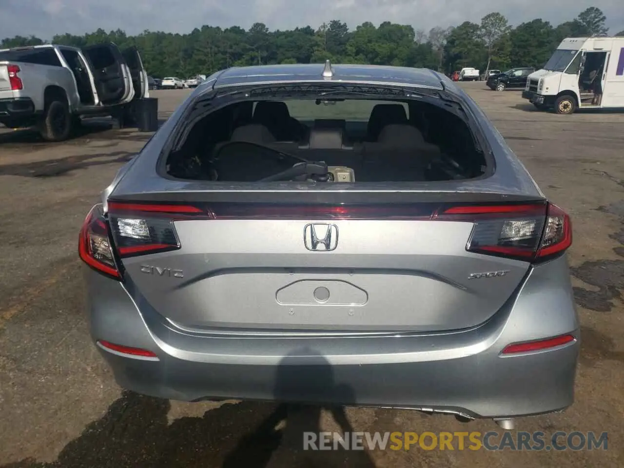 6 Photograph of a damaged car 19XFL2H82NE004556 HONDA CIVIC 2022