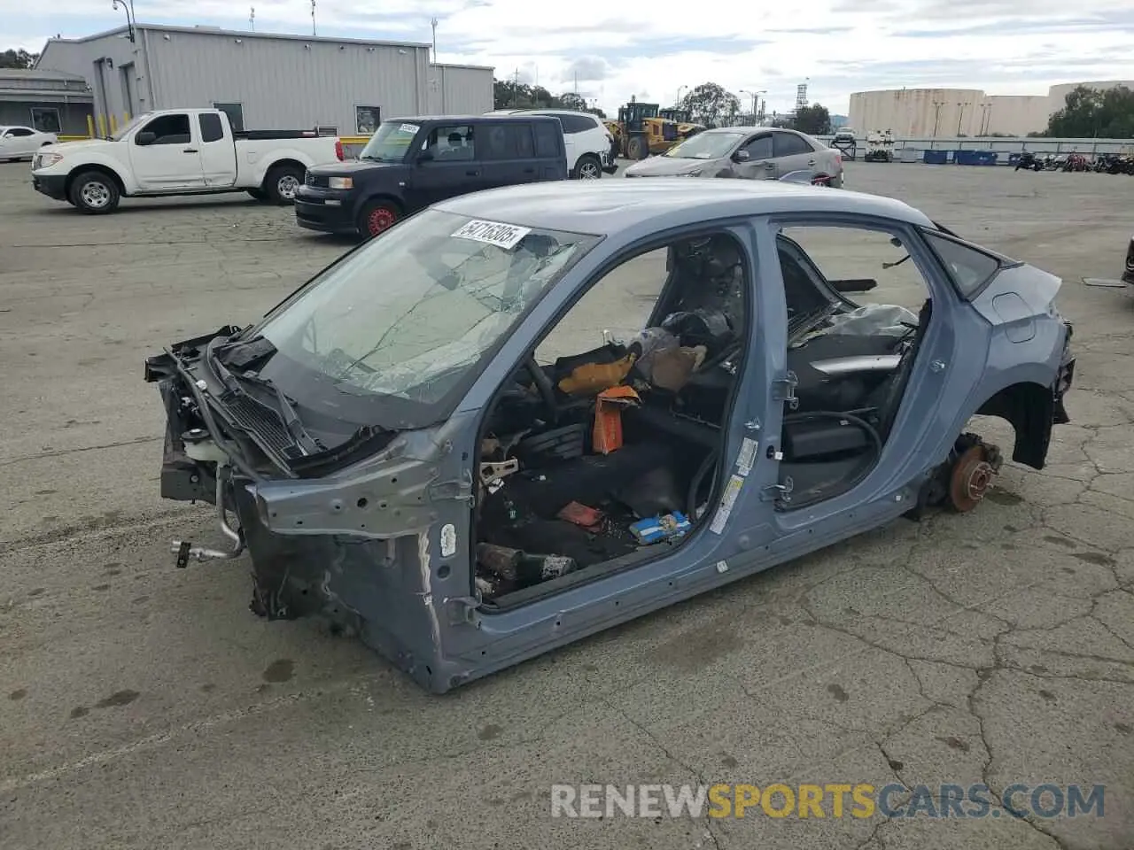1 Photograph of a damaged car 19XFL2H82NE010731 HONDA CIVIC 2022