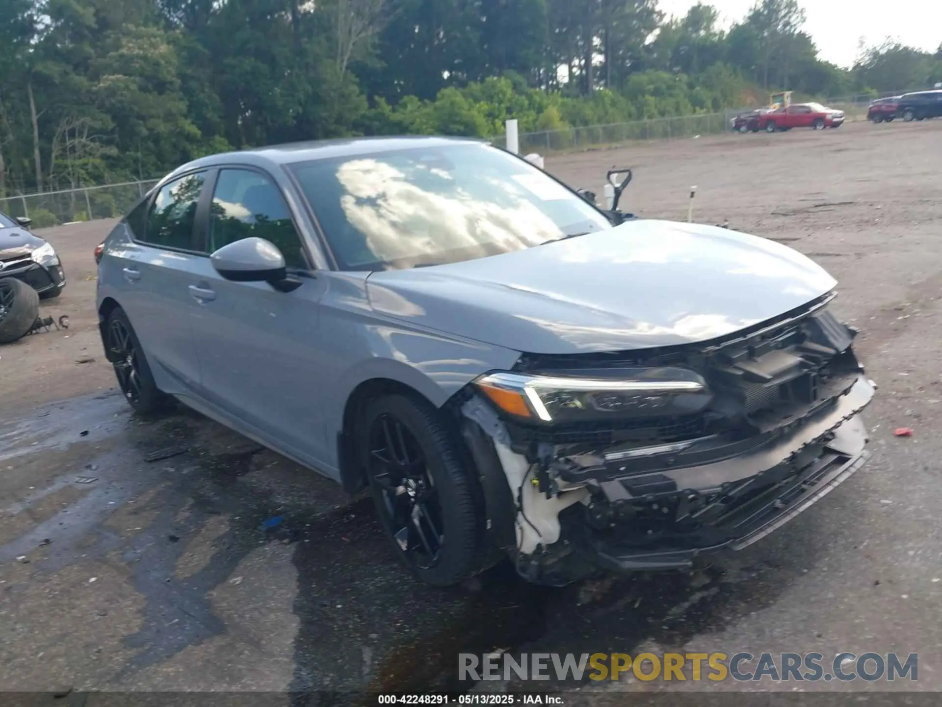 1 Photograph of a damaged car 19XFL2H82NE011801 HONDA CIVIC 2022