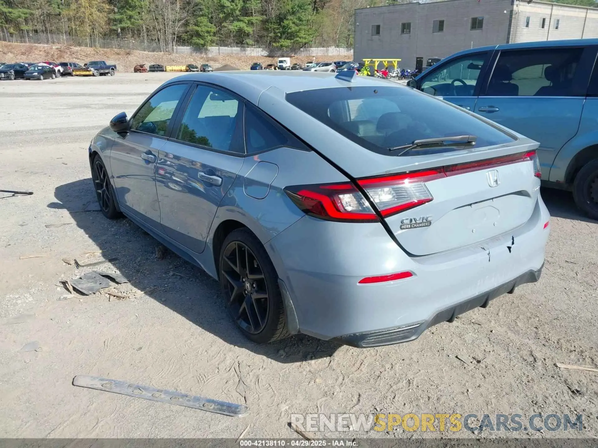 3 Photograph of a damaged car 19XFL2H82NE013600 HONDA CIVIC 2022