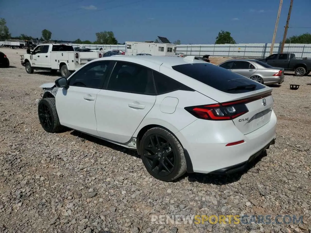 2 Photograph of a damaged car 19XFL2H82NE022572 HONDA CIVIC 2022